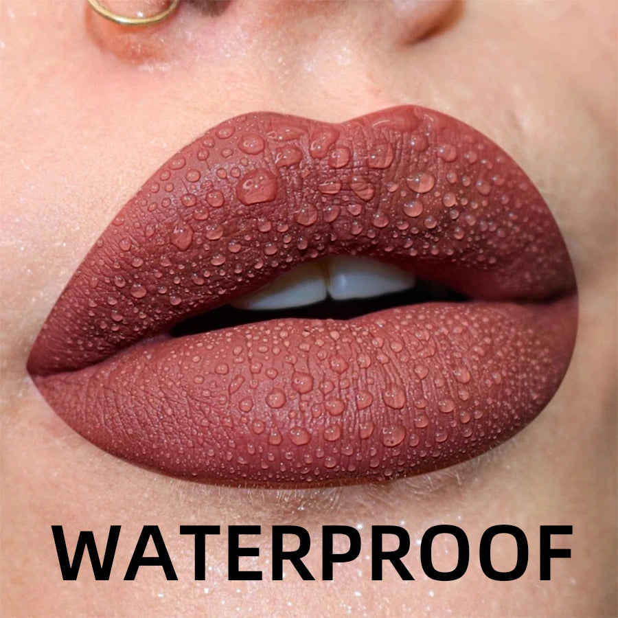 MCD Matte Velvet Liquid Lip Gloss 2.7g Waterproof Lip Tint – 02