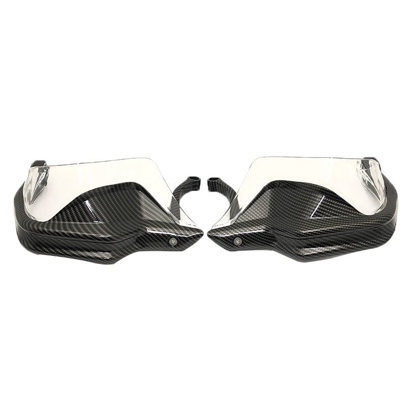 Motorcycle Handguard Wind Deflectors for BMW R1250GS R1200GS F850GS – Carbon-Clear