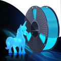 Sunlu Glow in the Dark PETG 3D Printer Filament, 1.75mm, 1kg – luminous Blue