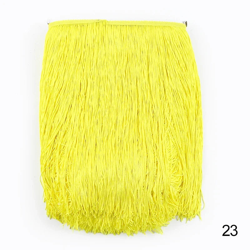 30cm Tassel Fringe Lace Trim for Sewing and Home Decor – 23