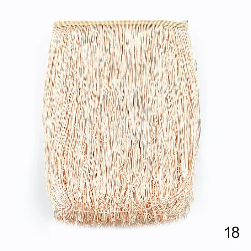 30cm Tassel Fringe Lace Trim for Sewing and Home Decor – 18