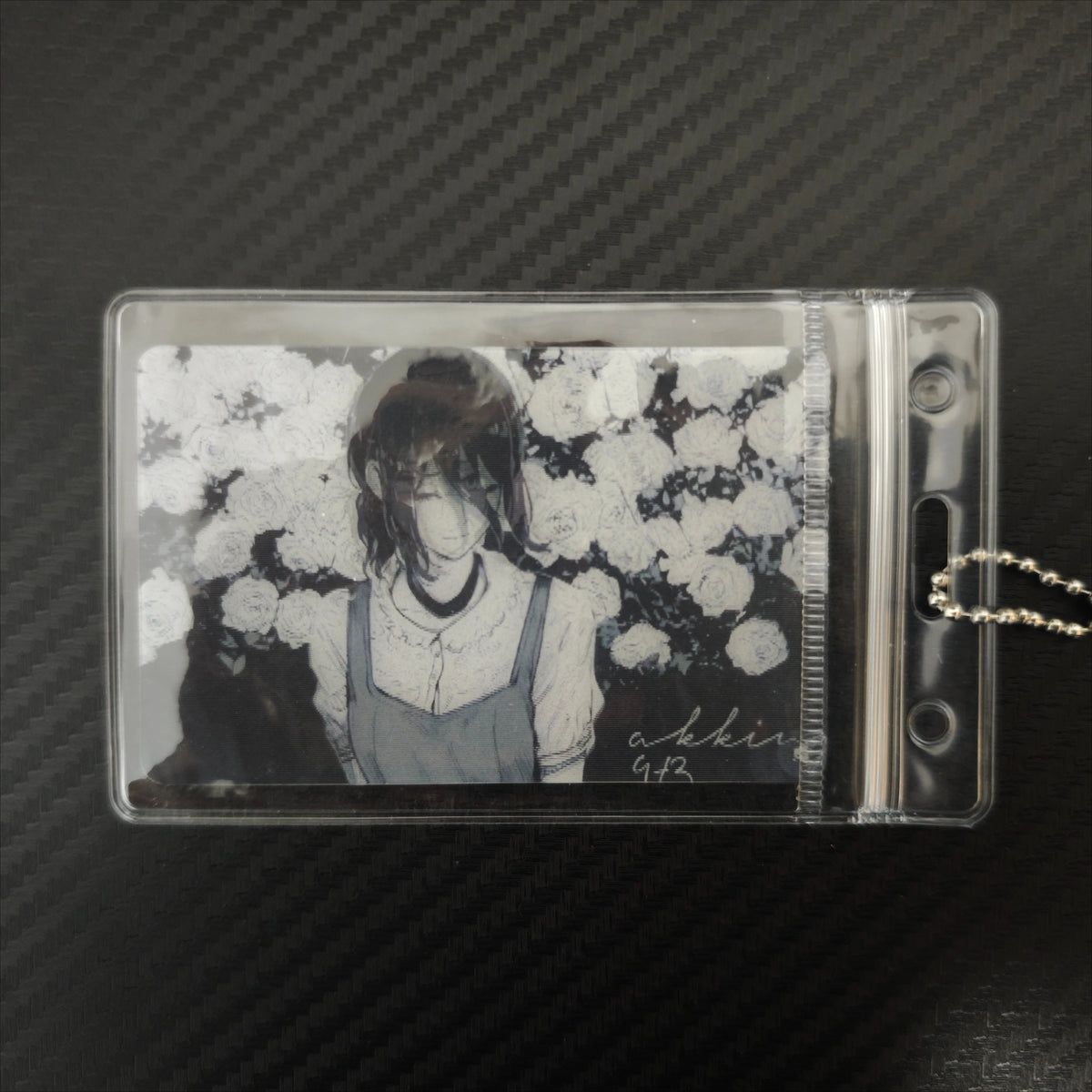 Chainsaw Man Reze Instagram Style Transparent Photo Card, 9cm × 5.5cm – Reze-A1