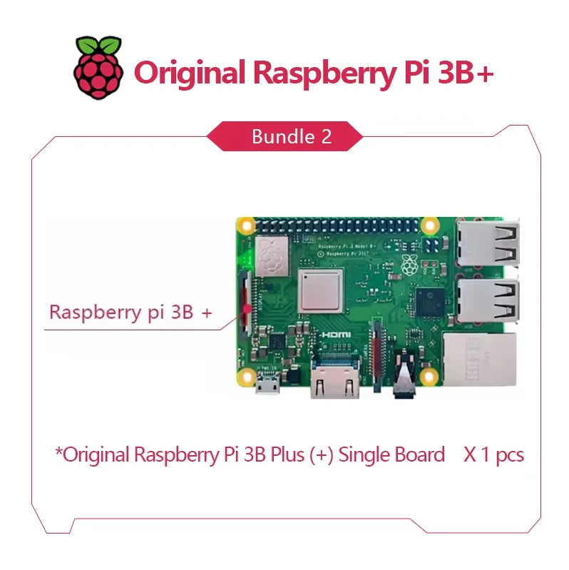 Raspberry Pi 3 Model B and 3B+ Single Board Computer – RPi 3B Plus