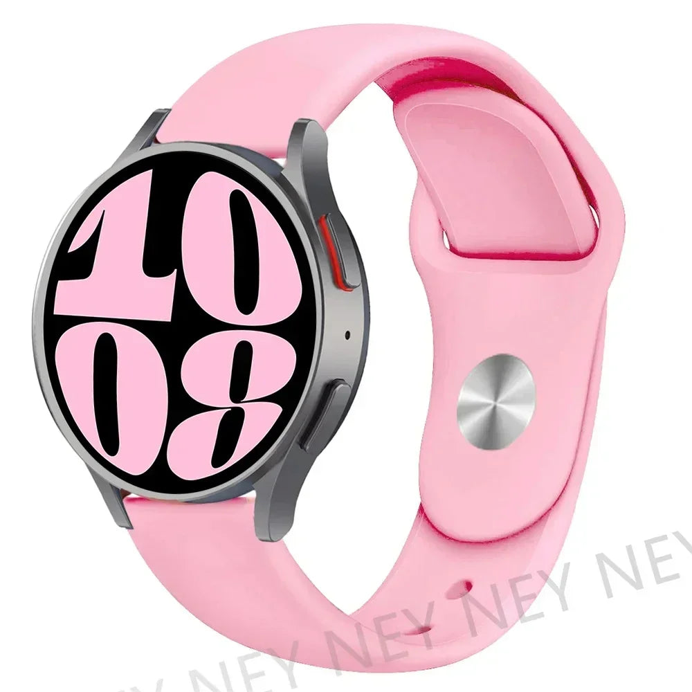 Silicone Sport Band for Samsung, Huawei, Amazfit & Garmin Smartwatches – Vintage rose-29