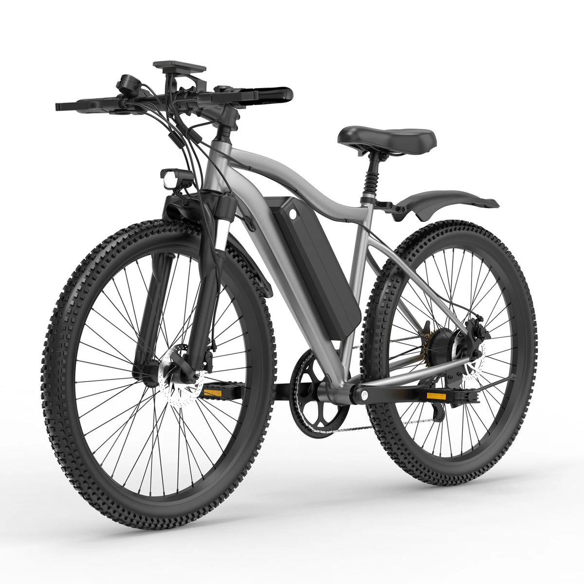 Toofly 26" Mountain E-Bike, 500W Motor, 48V 13Ah Removable Battery – Dark Grey