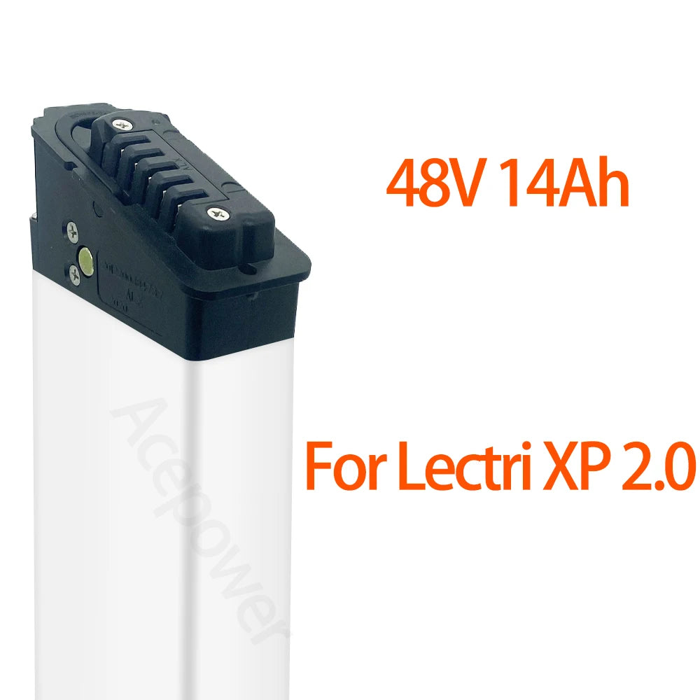48V Ebike Battery for Lectri XP 1.0/2.0 and Step-Thru, 10.4Ah–14Ah – 48V14Ah XP2.0