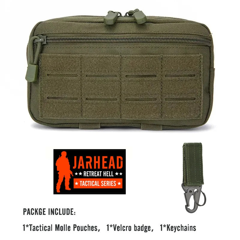 Tactical Molle EDC Utility Pouch, Nylon First Aid Waist Pack – Od-Set