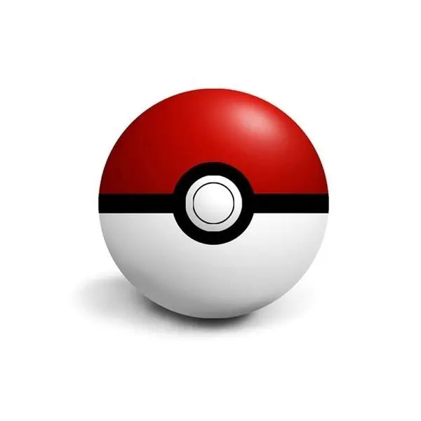 Single round red and white toy ball