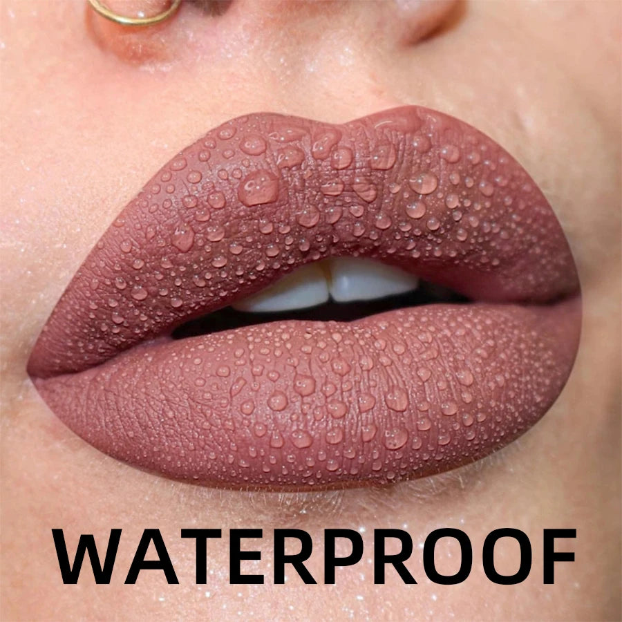 MCD Matte Velvet Liquid Lip Gloss 2.7g Waterproof Lip Tint – 01
