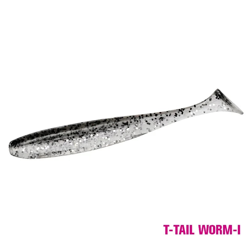 Tsurinoya T-Tail Soft Fishing Lures, 55mm–120mm Artificial Baits – T Tail-I