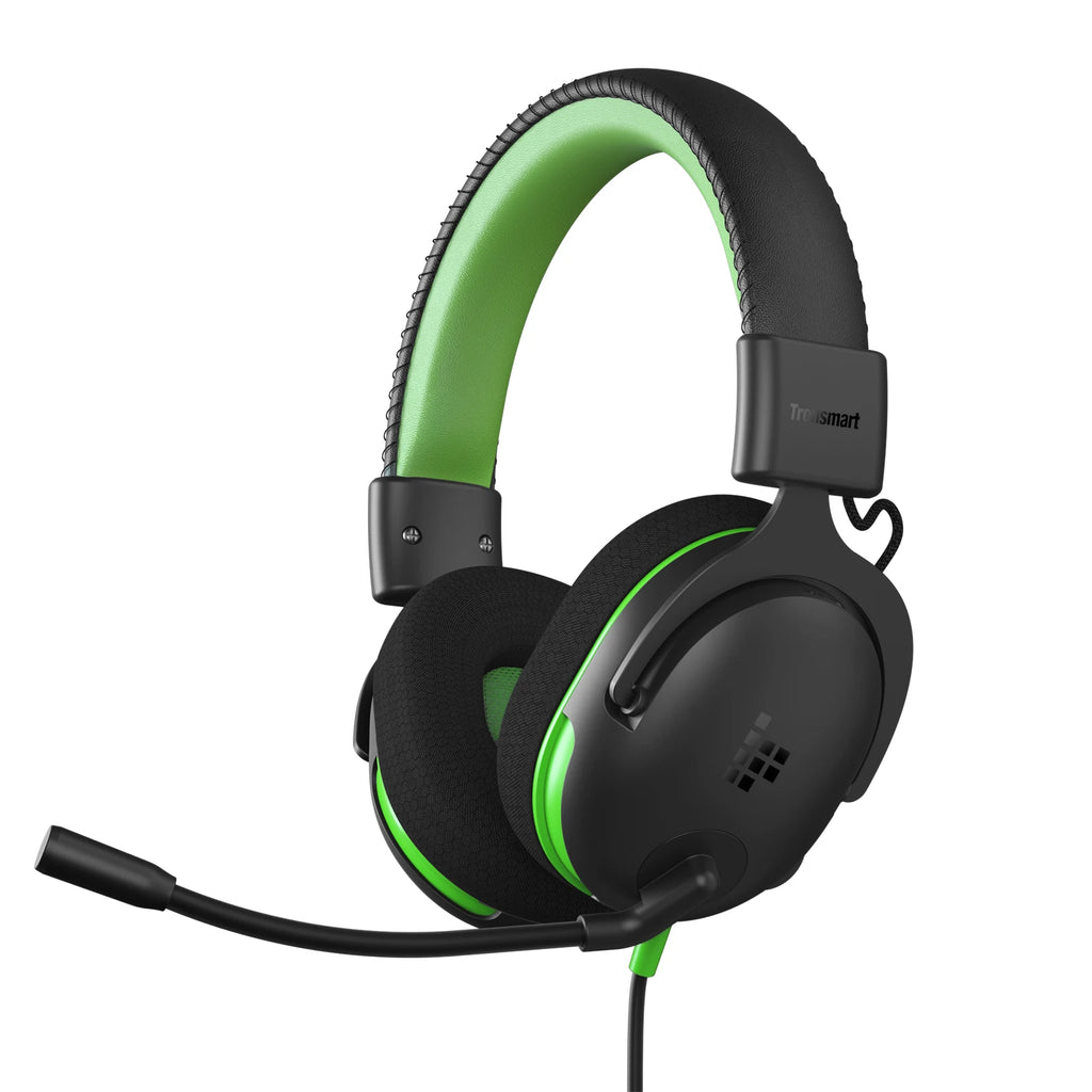 Tronsmart Sounfii G10 Multiplatform Wired Over-the-Ear Gaming Headset – Green
