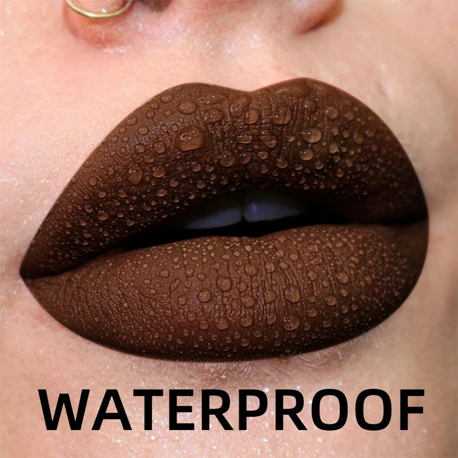 MCD Matte Velvet Liquid Lip Gloss 2.7g Waterproof Lip Tint – 10
