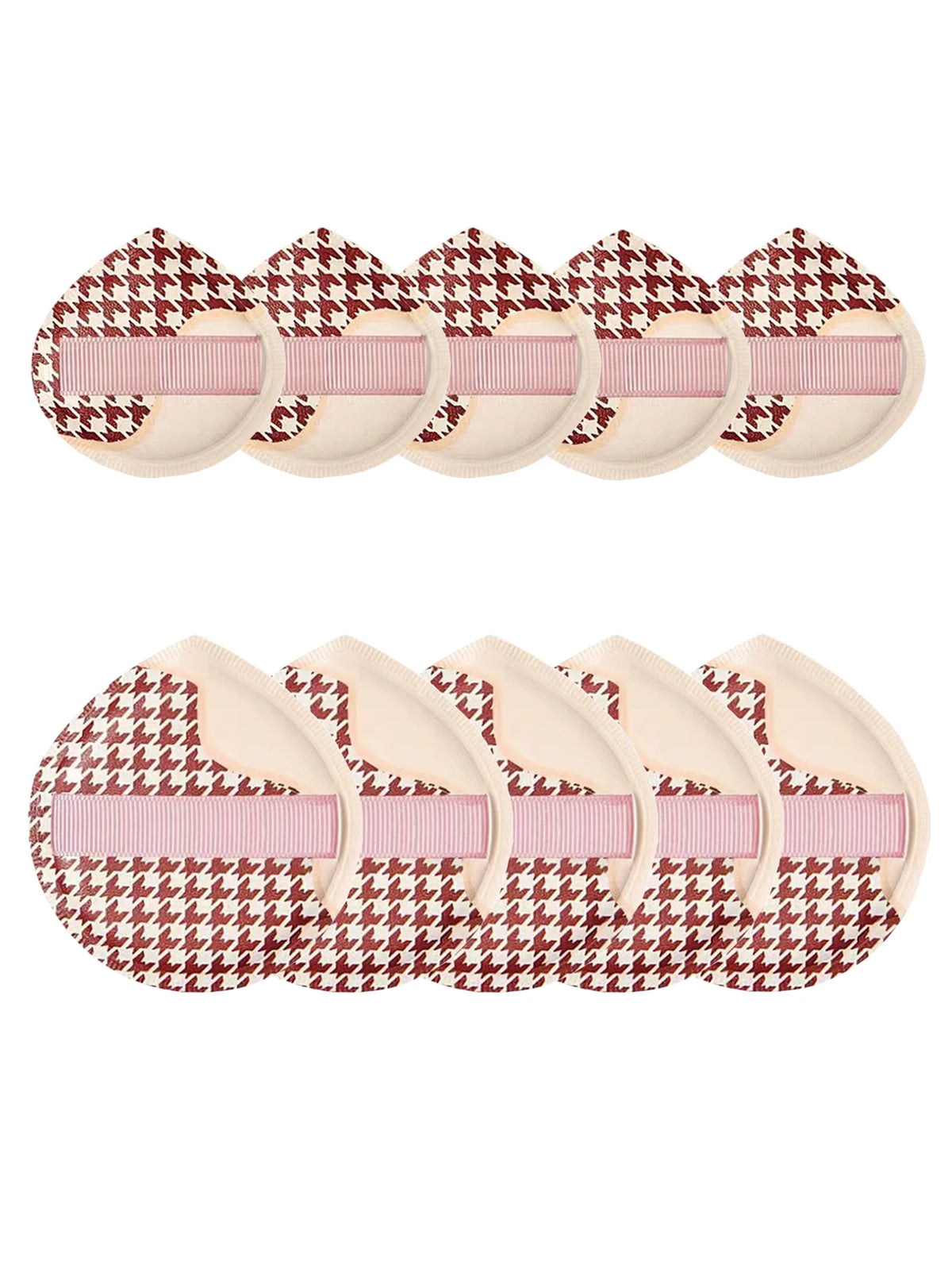 Large Soft Cotton Candy Cosmetic Powder Puff, 6cm Polyurethane Sponge – 10pcs (2)