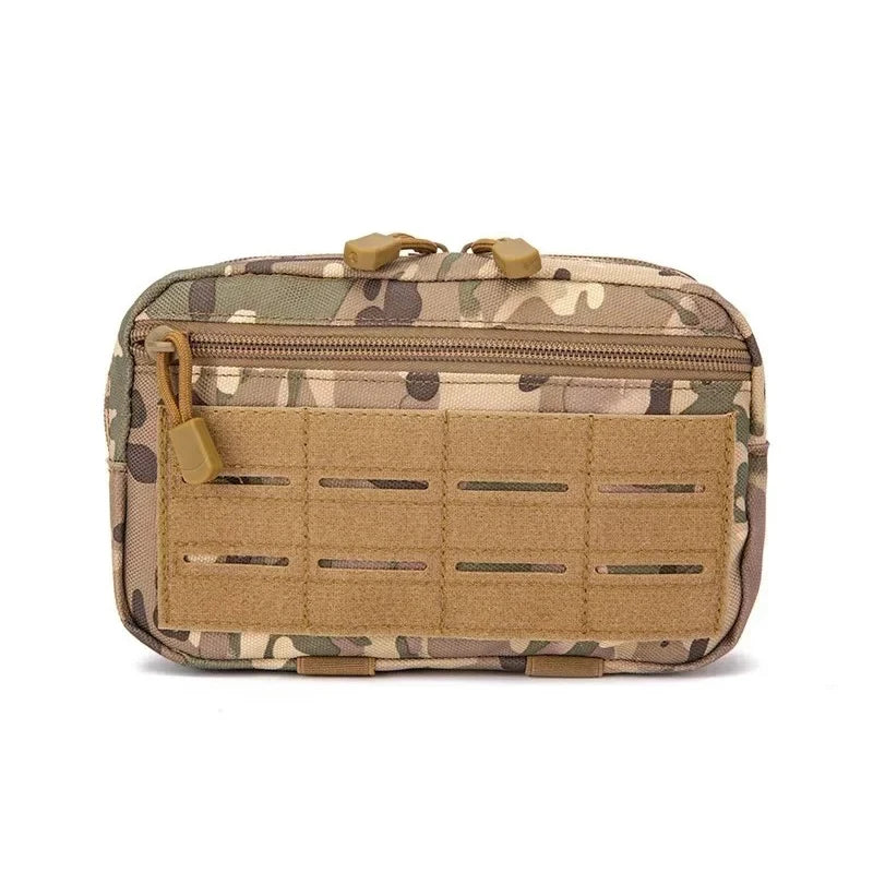 Tactical Molle EDC Utility Pouch, Nylon First Aid Waist Pack – CP