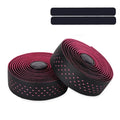 Perforated Road Bike Handlebar Tape, EVA & PU Shock-Absorbing Wrap – Pink
