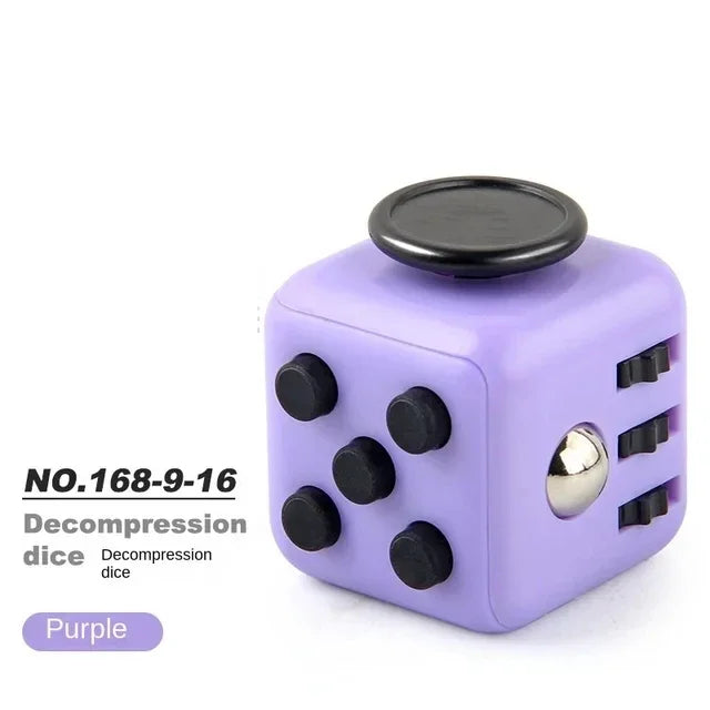 Magic Dice Fidget Toy – Stress Relief Sensory Tool, 3.4 cm – A
