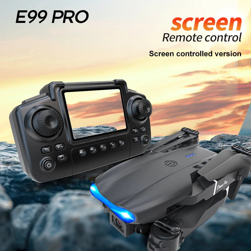 Aerial Drone Dual Lens Switch Gesture Photography Beauty Filter 110° Wide Angle Trajectory Flight APP Control Foldable FPV – view 3