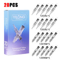 Yilong Mixed Tattoo Needle Cartridges with Membrane, 50 or 20 Pieces – 20pcs