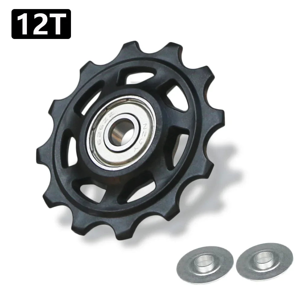 Bicycle Rear Derailleur Jockey Wheel Pulley 11T-14T Nylon Fiber – 1pcs 12T