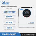 Hybrid Solar Inverter 24V/48V 120A MPPT Controller Pure Sine Wave – 6.5KW 48V