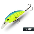 Meredith 65mm Floating Crankbait 14g Deep Diving Hard Lure – Fiishing Lure Y08