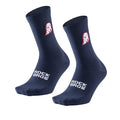 Rockbros Breathable Cotton Blend Cycling Socks - Unisex Knee-High – 1 pair D