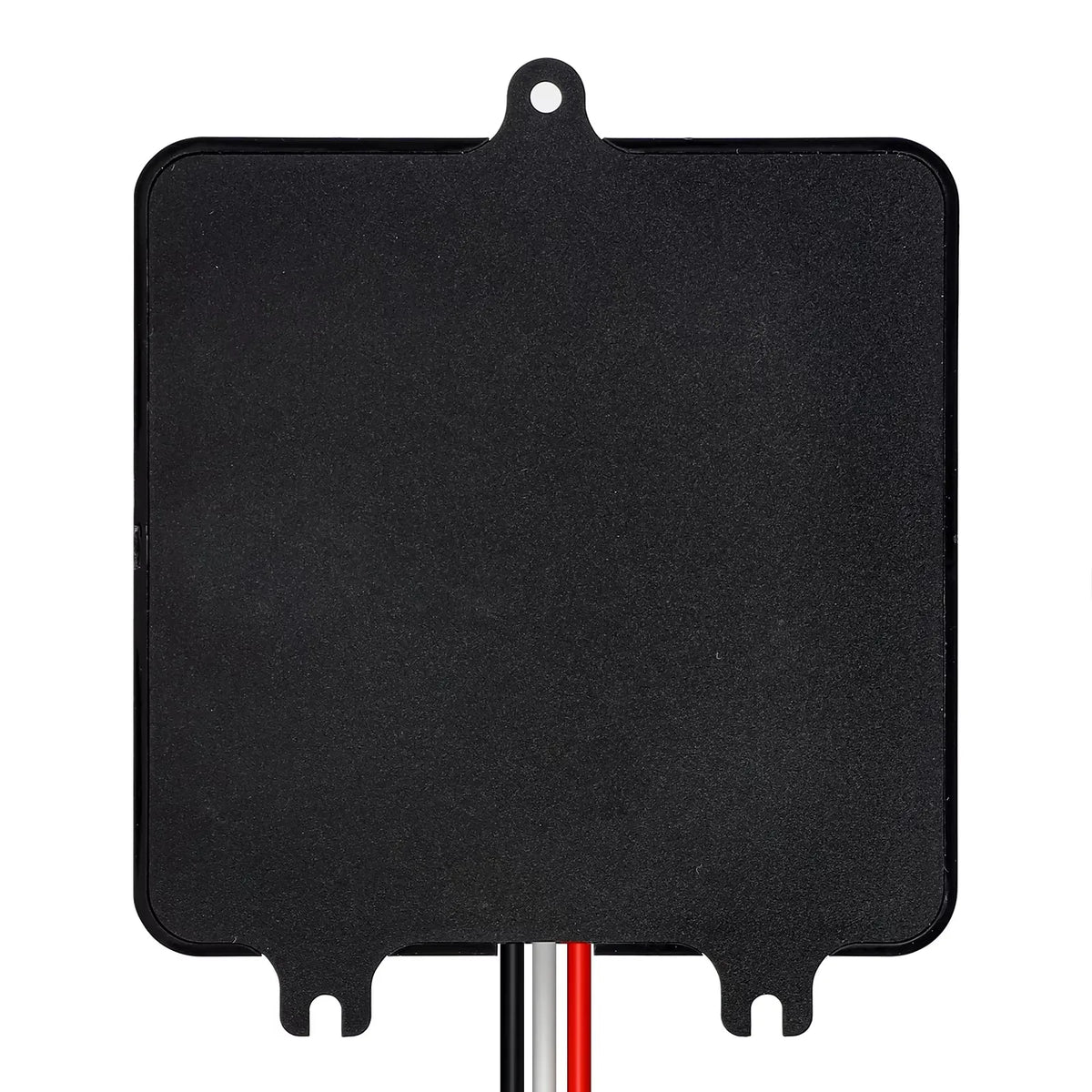 A black rectangular 24V battery equalizer device with three wire connectors at the bottom.
