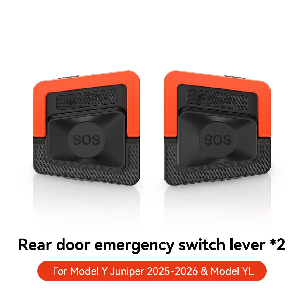 YZ Emergency Rear Door Pull Rope for Tesla Model 3 and Model Y – MY-YL 2025-2026
