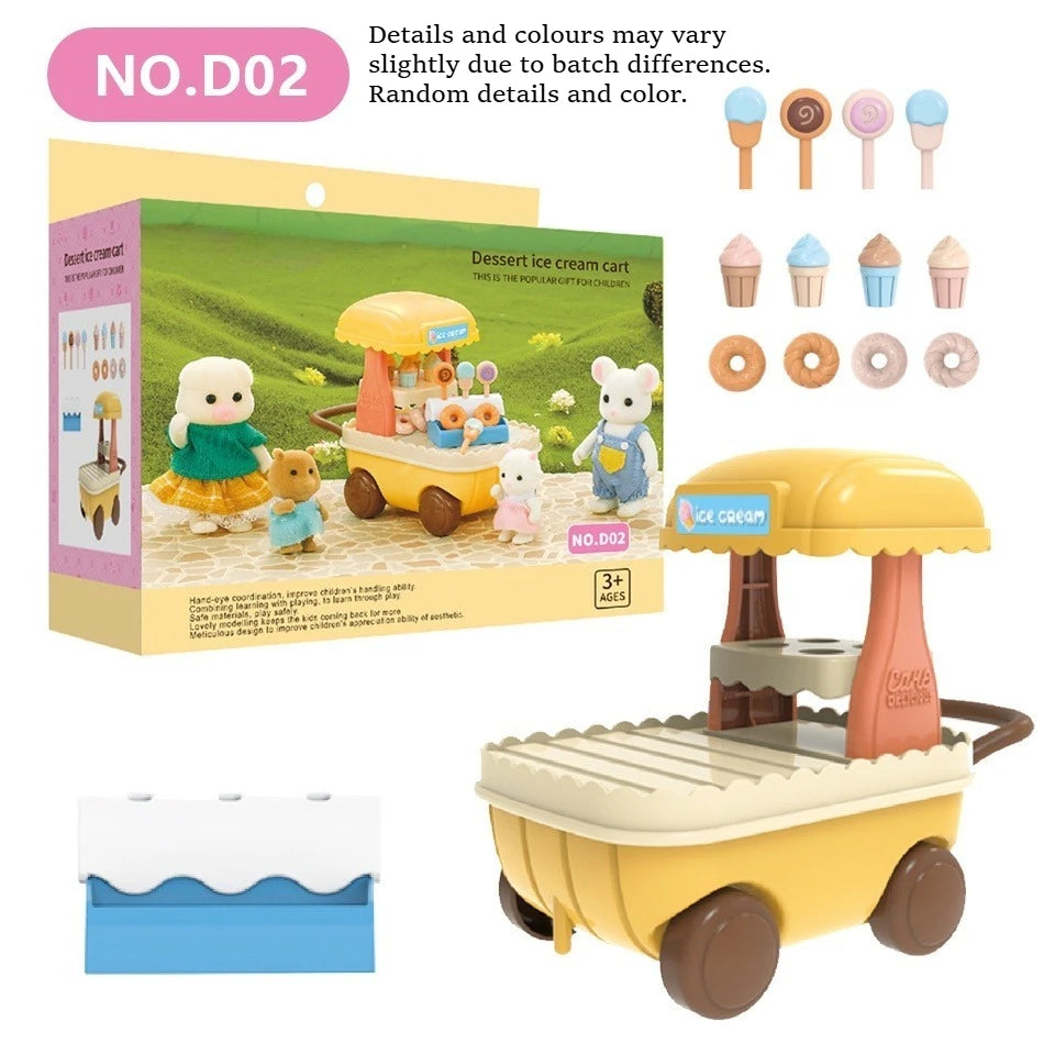 1/12 Scale Forest Animal Dollhouse Furniture Miniature Toy Set – D02