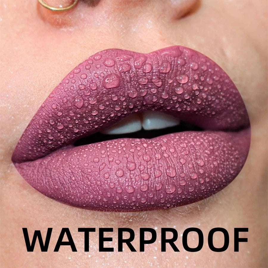 MCD Matte Velvet Liquid Lip Gloss 2.7g Waterproof Lip Tint – 15