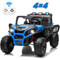 Joyracer 24V XL 2-Seater Ride-on UTV with Remote Control – Blue