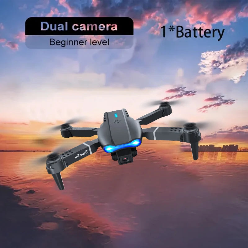Aerial Drone Dual Lens Switch Gesture Photography Beauty Filter 110° Wide Angle Trajectory Flight APP Control Foldable FPV – view 6