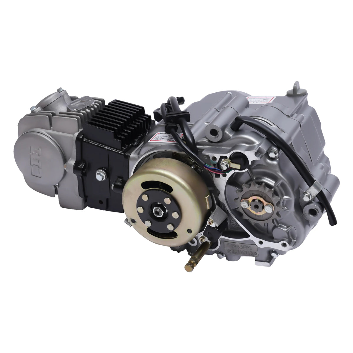 125CC 4-Stroke Single Cylinder Engine for Honda CRF50 and CRF70 – Silver