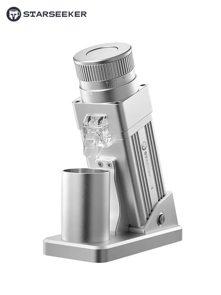 Starseeker E55Pro Electric Coffee Grinder with 55mm Titanium Burrs – PRO-sliver-plasma