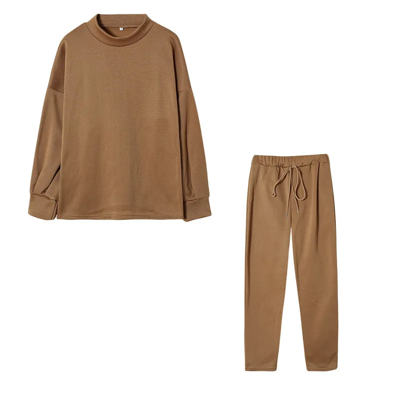 Women's 2-Piece Tracksuit Hoodie and Jogger Pants Set – E