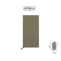 Hikeman Quick-Drying Portable Towel for Camping, Hiking, and Sports – Green 40x80cm