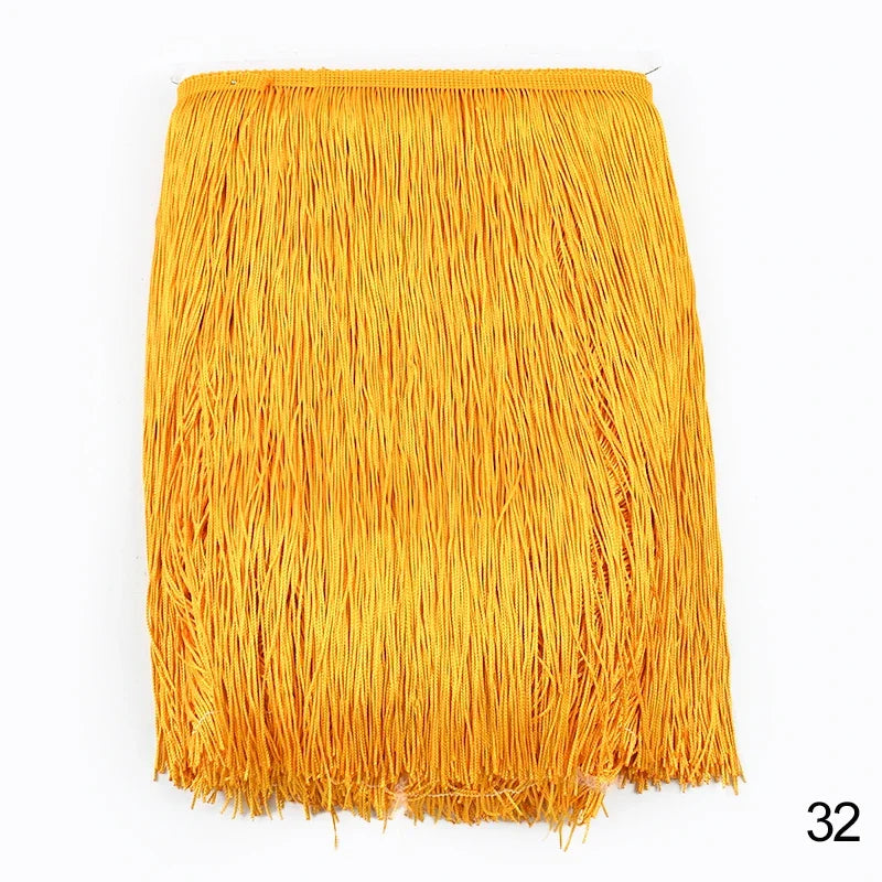 30cm Tassel Fringe Lace Trim for Sewing and Home Decor – 32