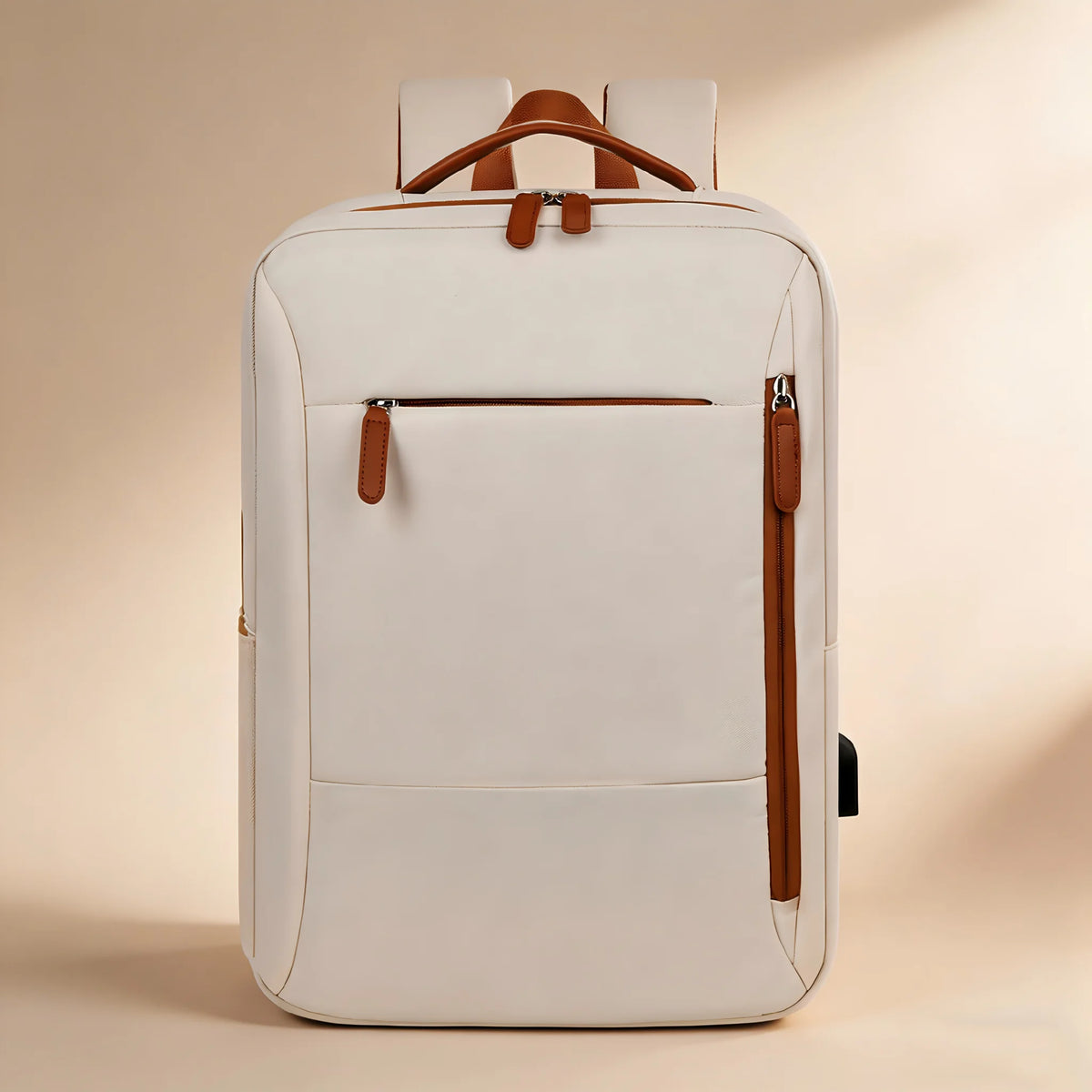Ogehuafee Lightweight Nylon Commuter Backpack, 20–35L Capacity – White