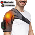 Electric Heating Shoulder Massager with Vibration and Rechargeable Battery – Upgrade Version