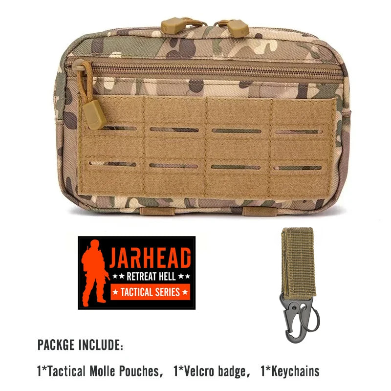 Tactical Molle EDC Utility Pouch, Nylon First Aid Waist Pack – Cp-Set