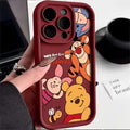 Winnie the Pooh Silicone Phone Case for iPhone 11-17 Series – 1