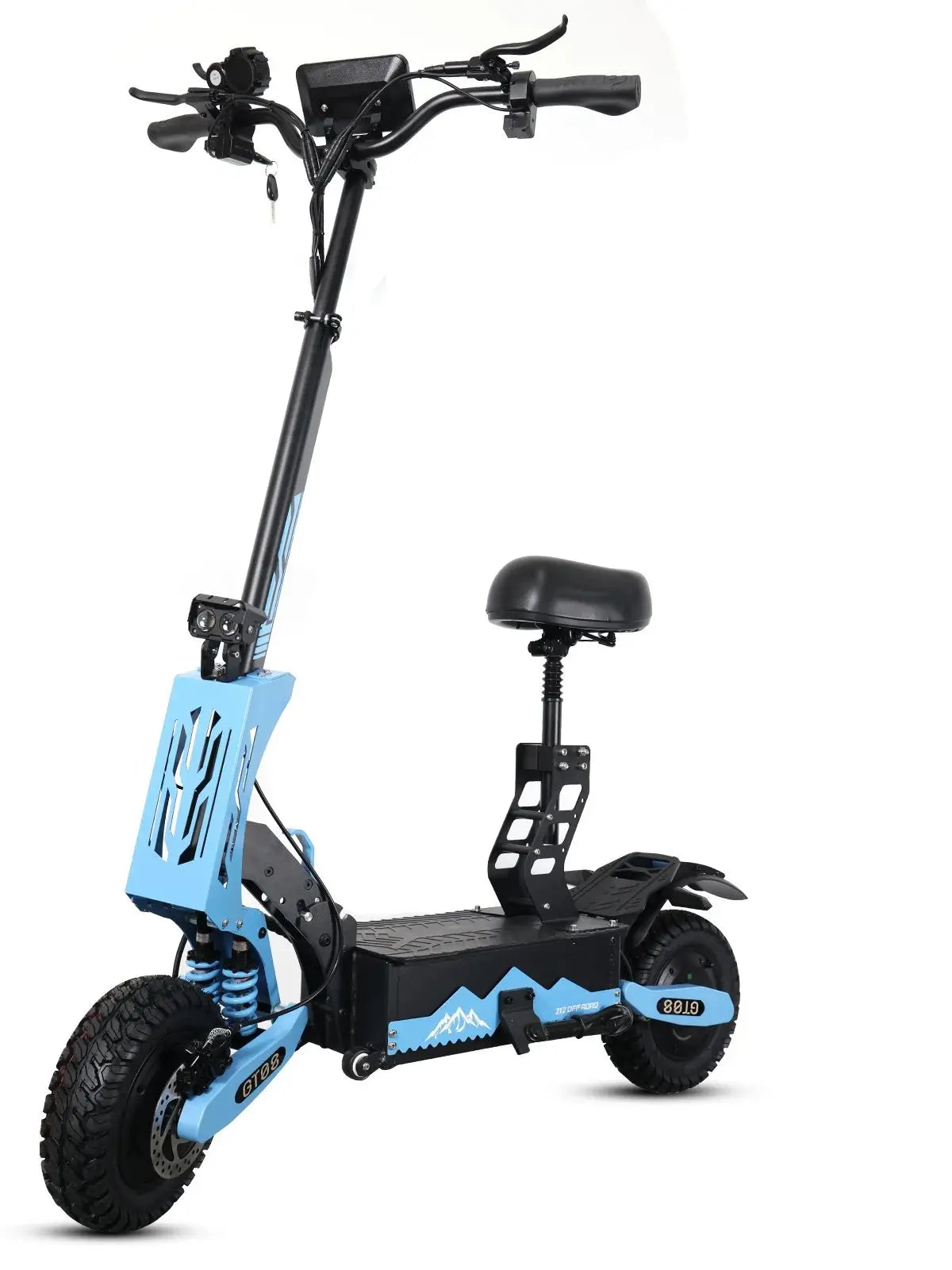 Arwibon GT08 5600W Adult Electric Scooter, 60V 27AH, 46 MPH, 11-inch Tires – GT08