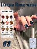 Mianel 12ml Green Magnetic Gel Nail Polish, Soak-Off UV Varnish – lanxinghe01-09