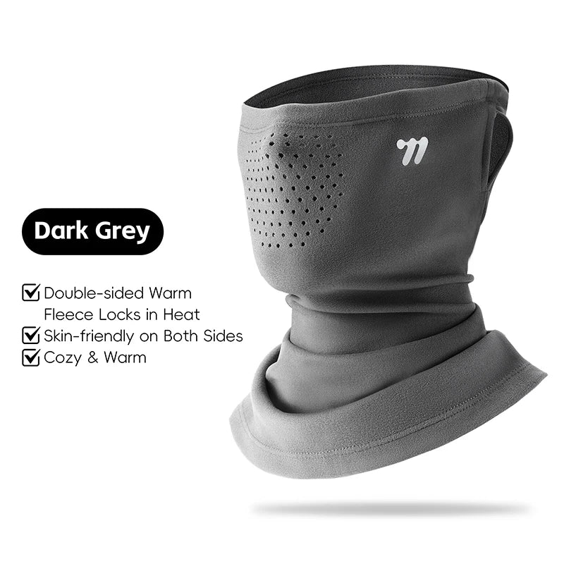 West Biking Thermal Cycling Face Mask with Ear Loops – Dark Gray