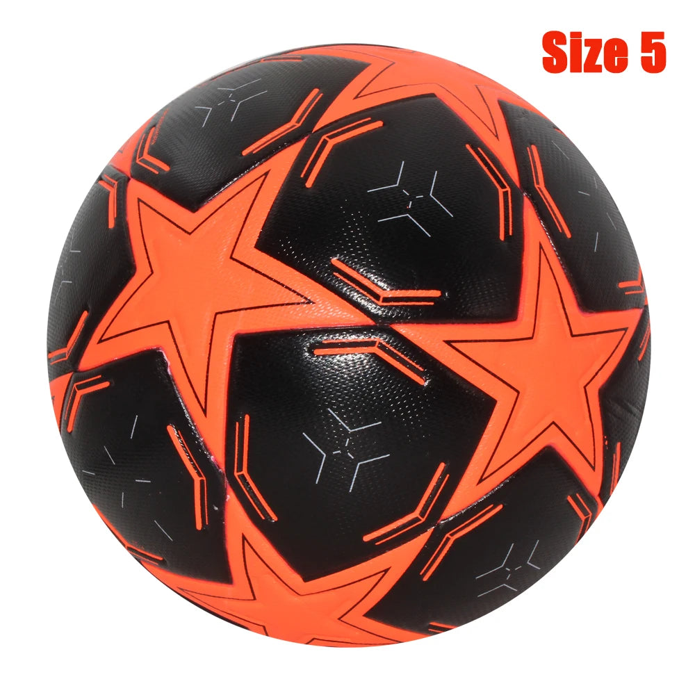 Standard Seamless PU Soccer Ball for Match and Training – 25C-Size 5