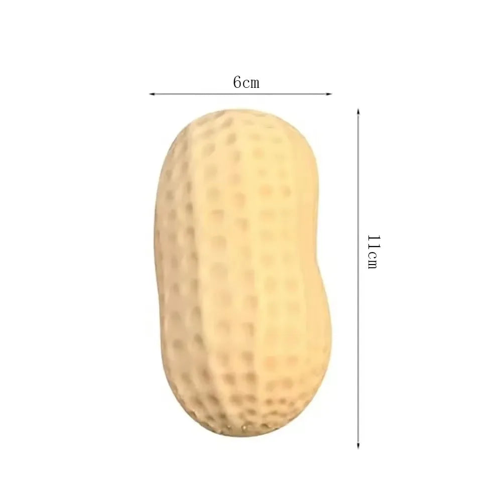 Peanut-shaped squishy stress ball sensory fidget toy – view 4