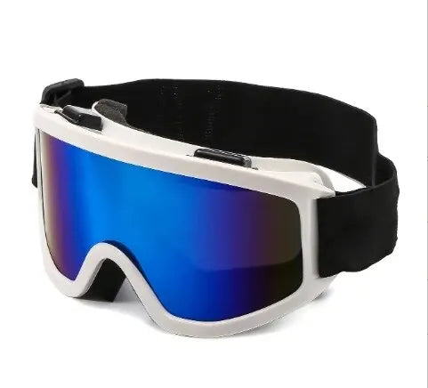 Windproof and Dustproof Protective Sports Goggles for Outdoor Activities – White