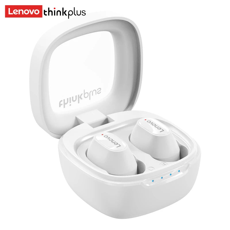 Lenovo XT62 Wireless Bluetooth 5.3 Earbuds with Charging Case – XT62 White
