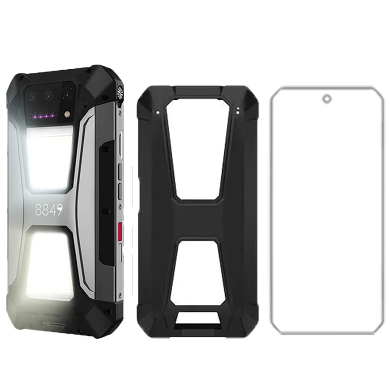 8849 Tank 2 Pro Rugged Smartphone with 100 Lumen Projector 23800mAh – With Case