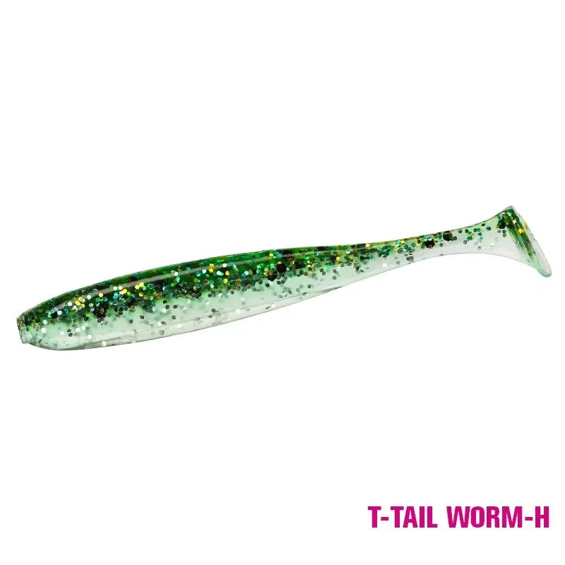 Tsurinoya T-Tail Soft Fishing Lures, 55mm–120mm Artificial Baits – T Tail-H